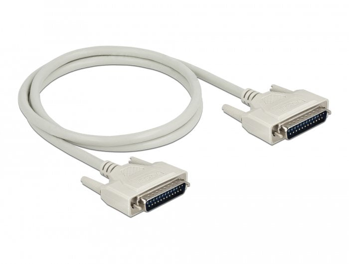 Delock Serielles Cable D-Sub 25 Stecker Zu Stecker 1 M