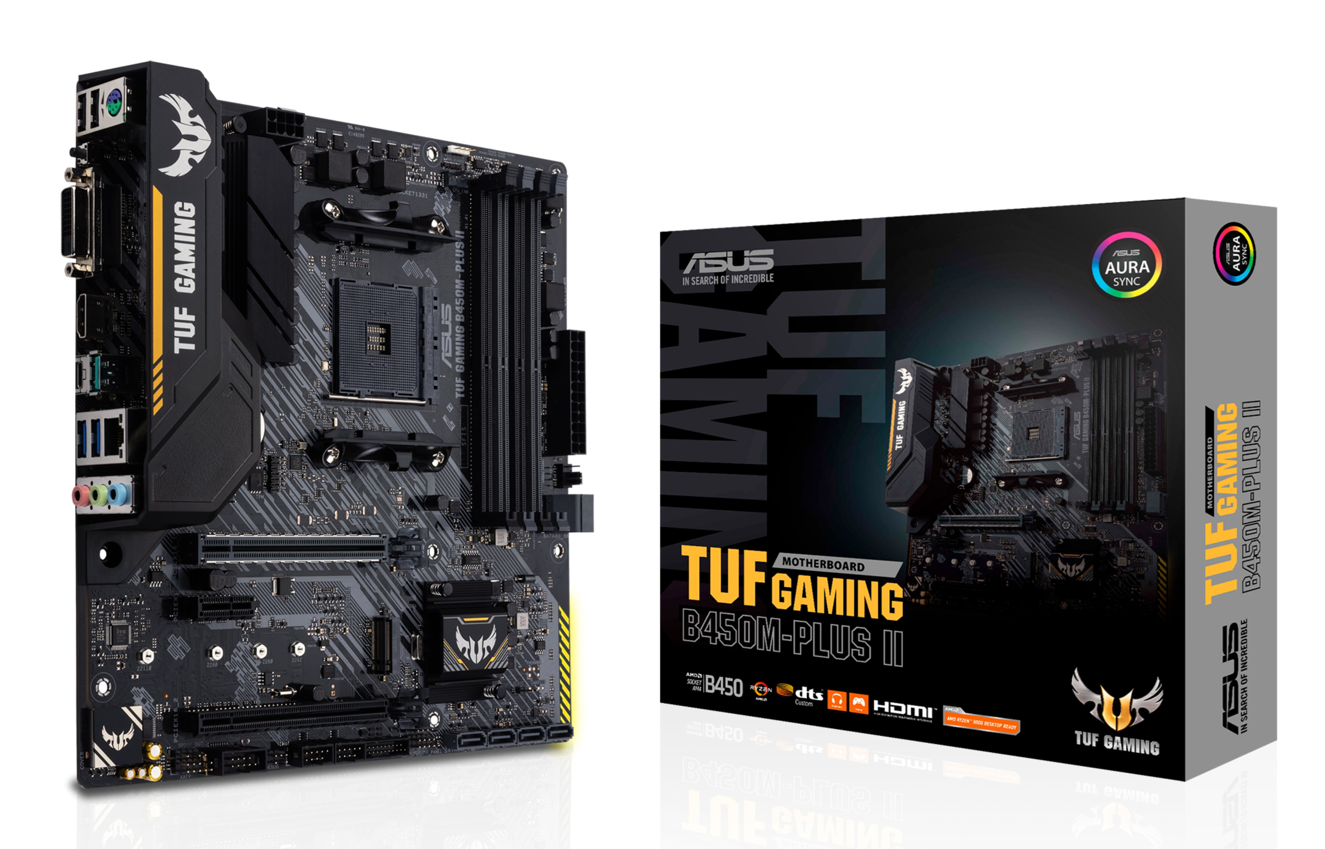EAN 4718017927185 - ASUS TUF Gaming B450M-Plus II AMD B450 Zócalo AM4 micro ATX imagen 1