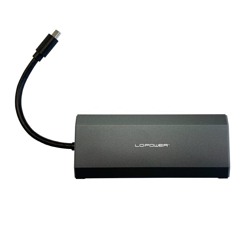 Lc-Power Lc-Hub-C-Multi-7-M2 Usb-C-Hub/M2 M.2-Ssd Retail