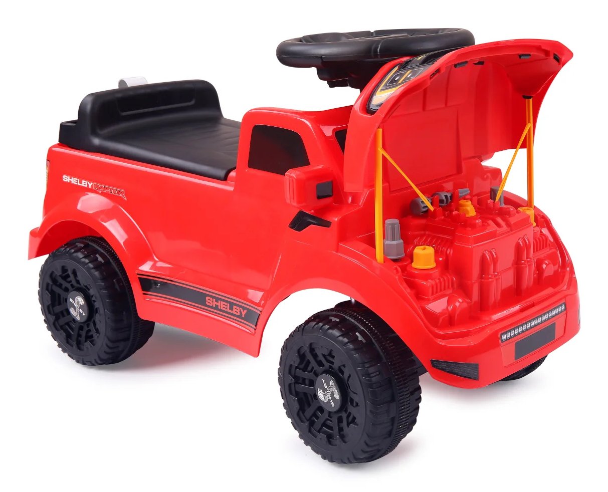 Jamara Rutscher Shelby Ford F-150 Raptor Con Anhänger Rot