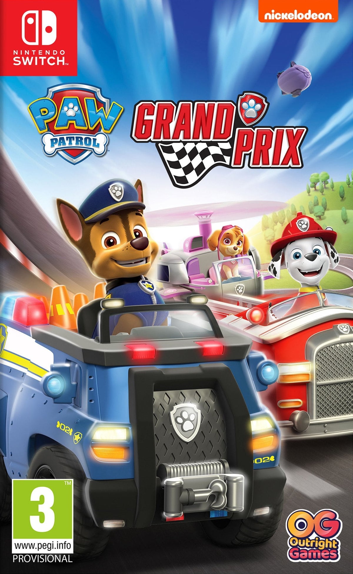 Juego Patrulla Canina - Grand Prix Switch
