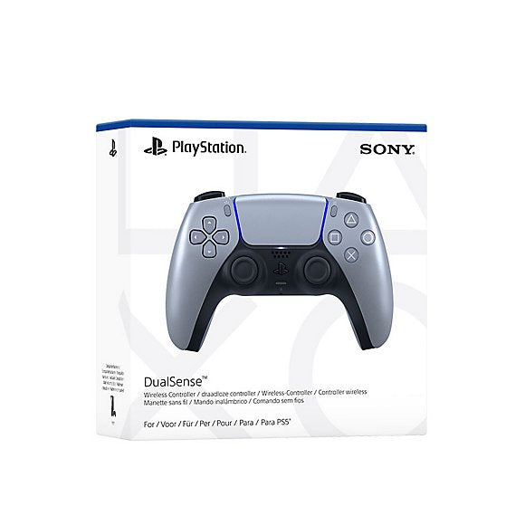 Mando Inalámbrico Sony Playstation 5 Dualsense Plata De Ley