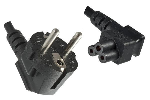 EAN 4032528023663 - DINIC CB-3L-3M cable de transmisión Negro CEE7/7 C5 acoplador imagen 1