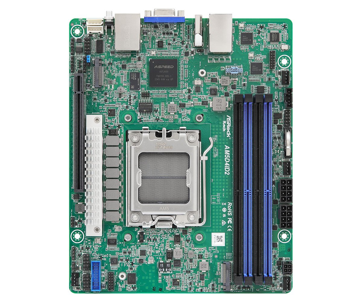 EAN 4711430524719 - Asrock AM5D4ID2 placa base KNOLL3 X300 Zócalo AM5 mini ITX imagen 1