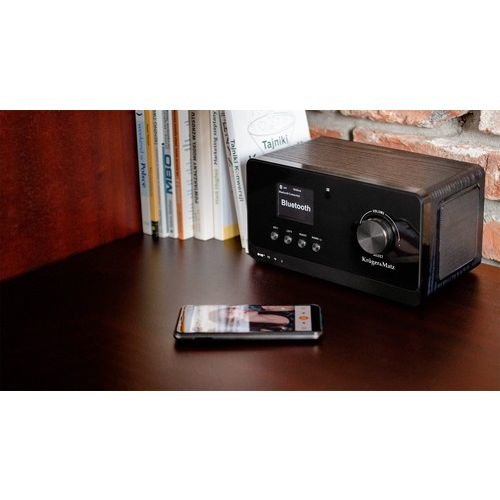Radio Krüger&Matz Km0816 Radio Personal Analog & Digital Black