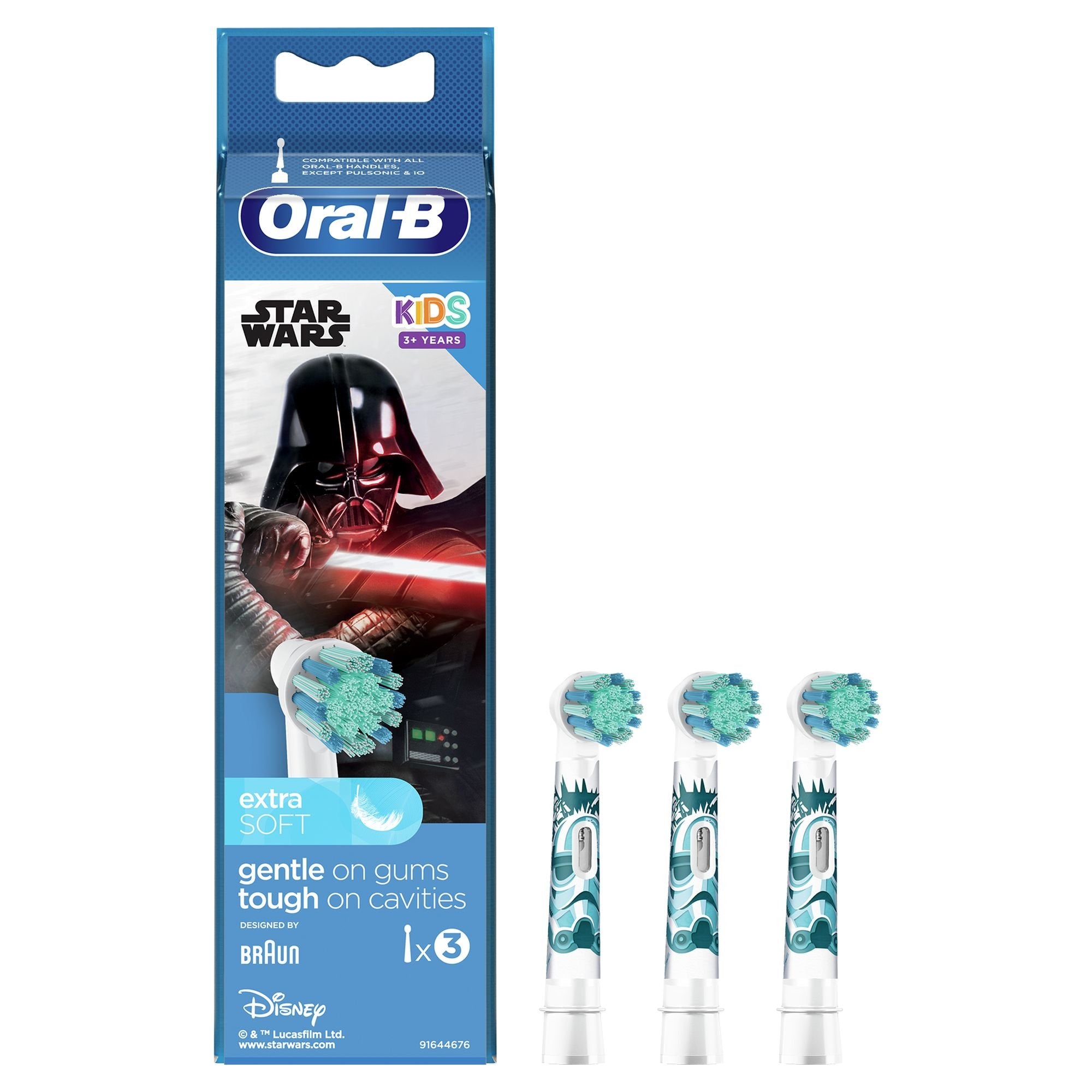 Oral-B Aufsteckbürsten Kids Star Wars 3-Pack