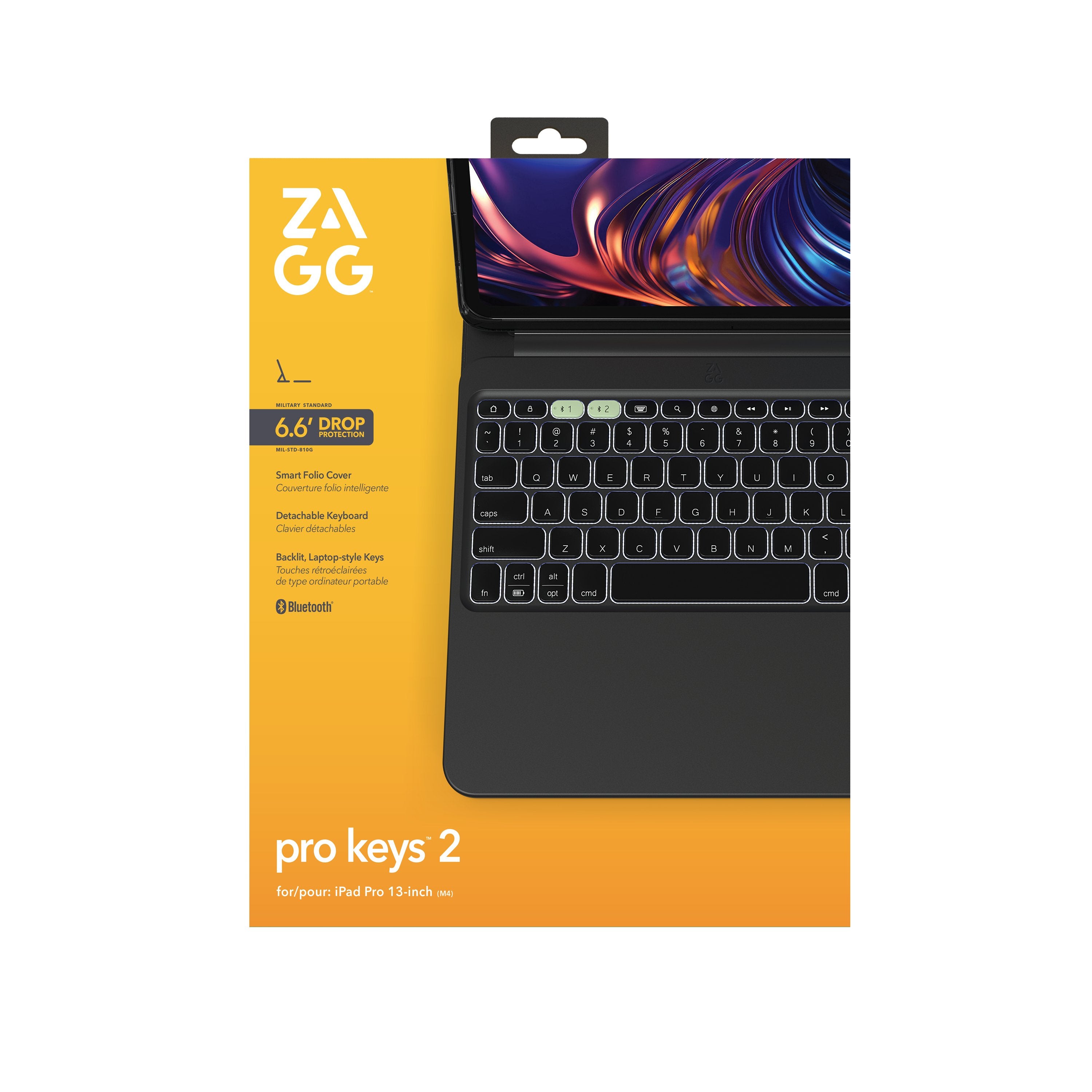 EAN 0840390315199 - ZAGG Pro Keys 2 QWERTZ Alemán Bluetooth Negro imagen 9