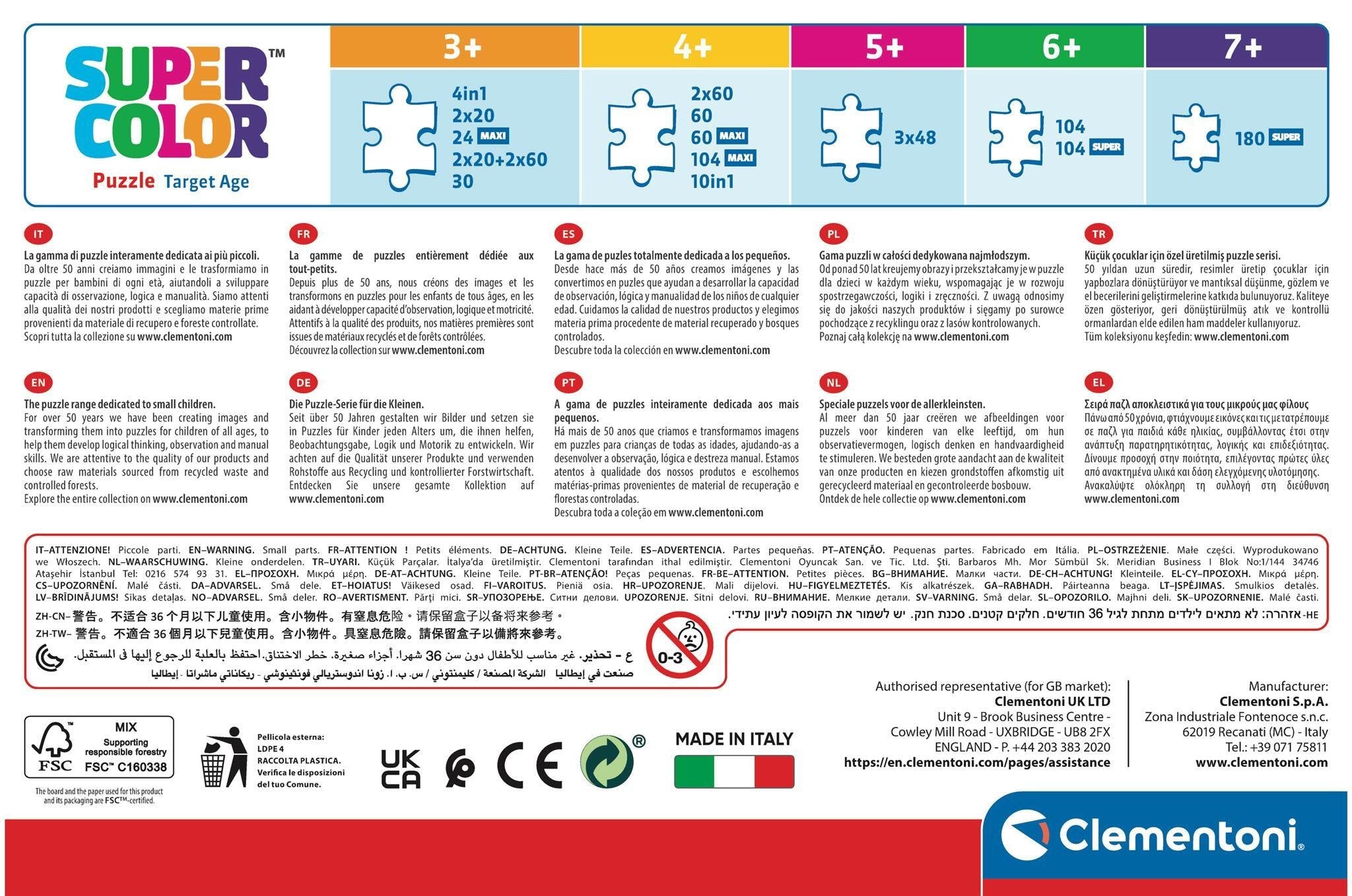 EAN 8005125248131 - Clementoni 24813 puzzle imagen 4