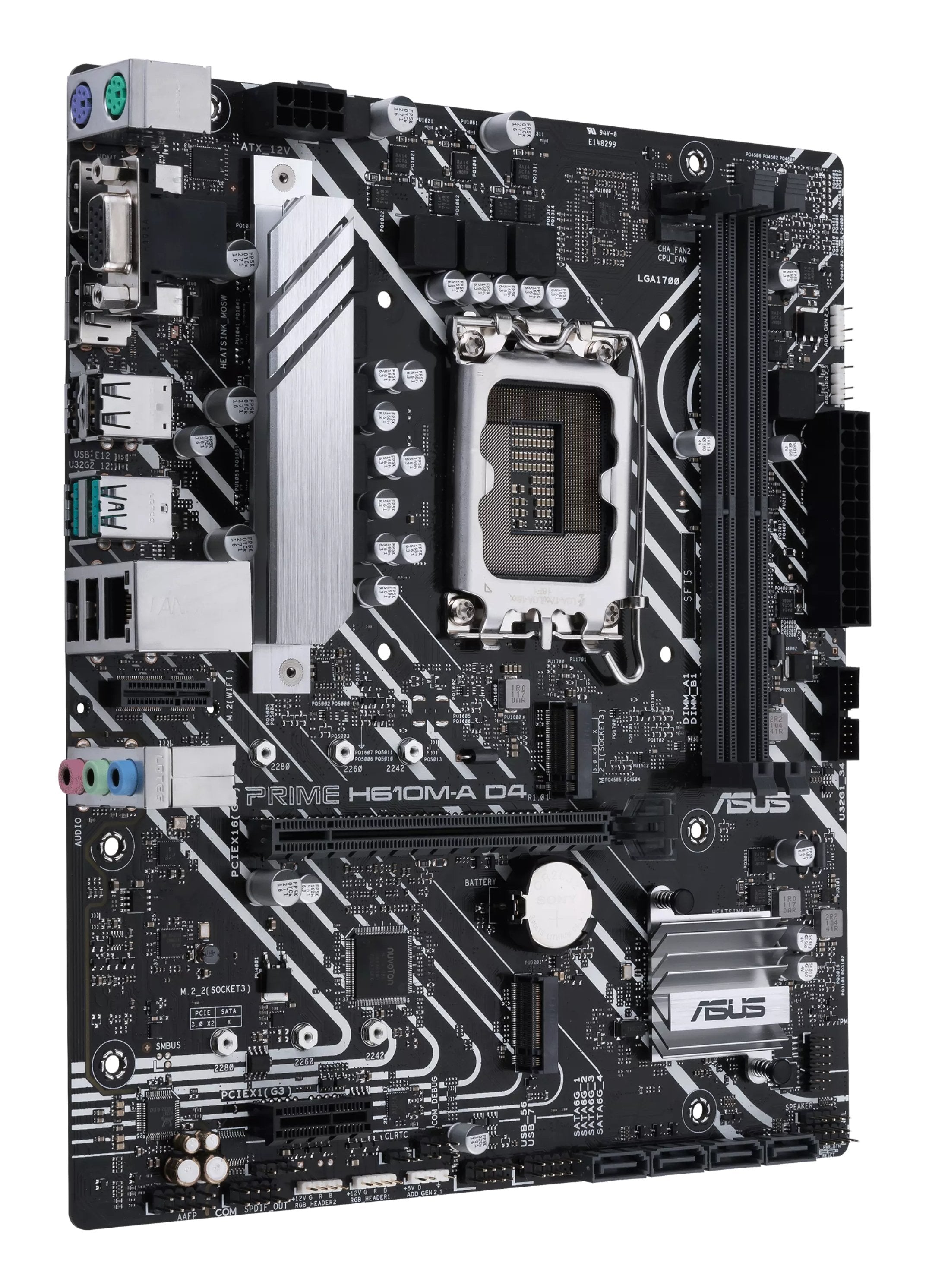 EAN 4711081514442 - ASUS PRIME H610M-A D4-CSM Intel H610 LGA 1700 micro ATX imagen 3