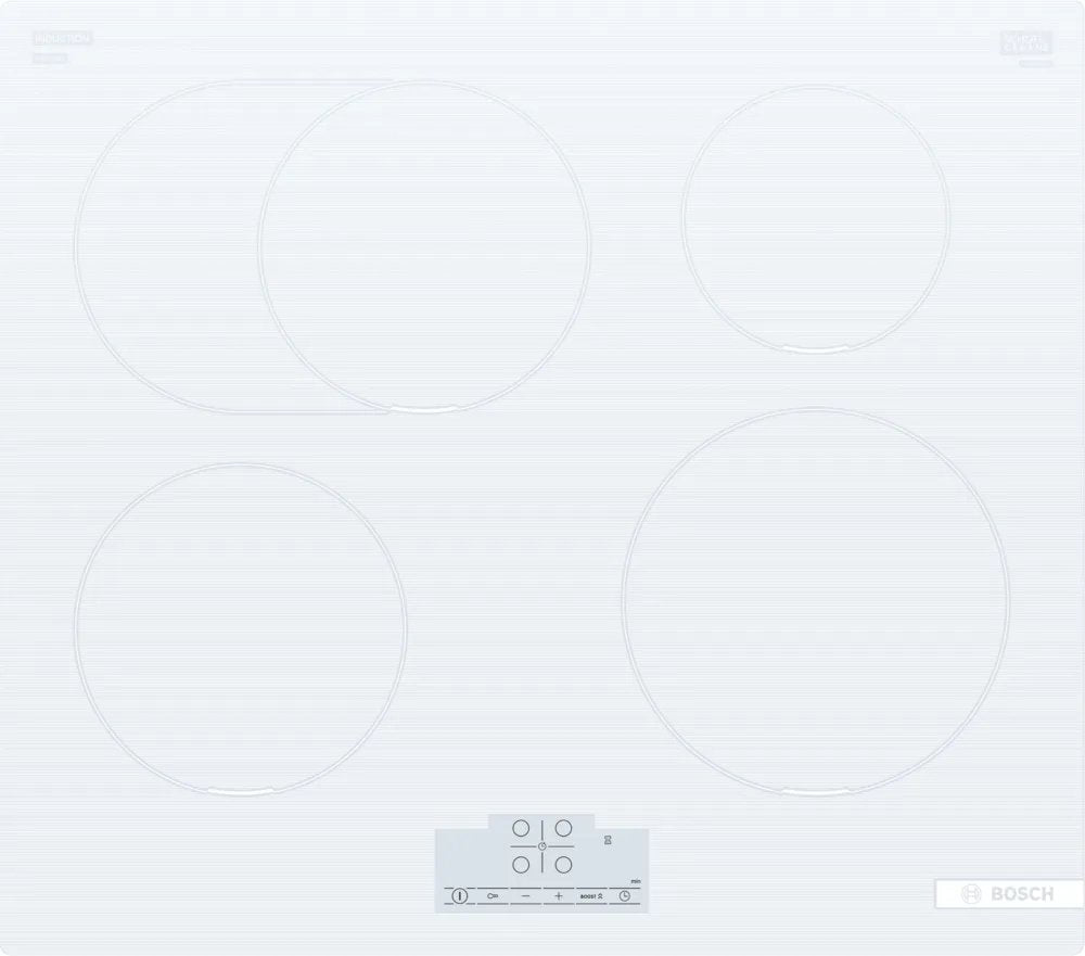 EAN 4242005417032 - Bosch Serie 6 PIF612BB1E hobs Blanco Integrado 60 cm Con placa de inducción 4 zona(s) imagen 1