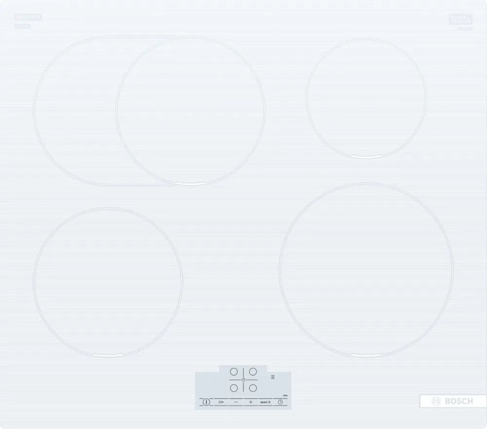 EAN 4242005417032 - Bosch Serie 6 PIF612BB1E hobs Blanco Integrado 60 cm Con placa de inducción 4 zona(s) imagen 1