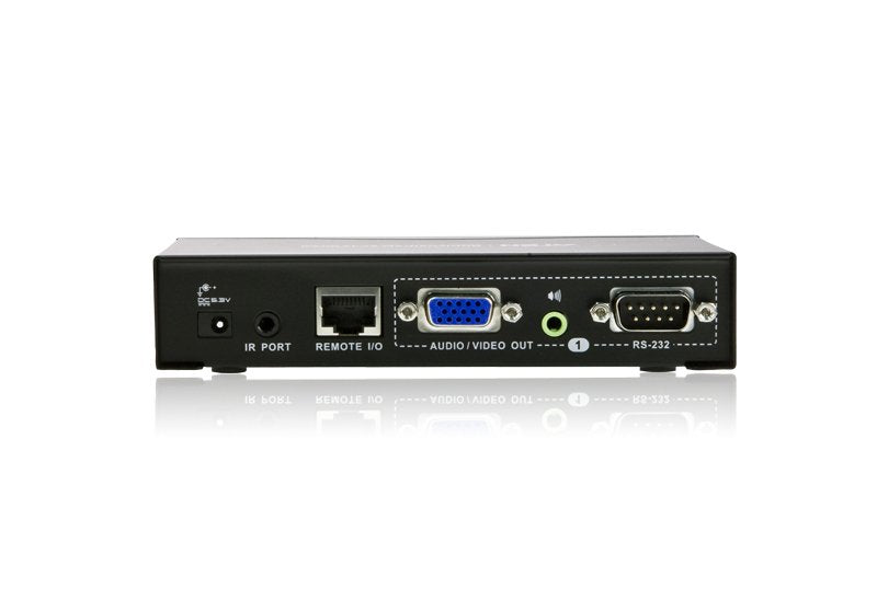 Aten Vga Over Cat5e/6 Audio/Video Receiver With Receptor Audiovisual Vga Sobre Cat. 5e/6 Con Rs-232 (200 M)