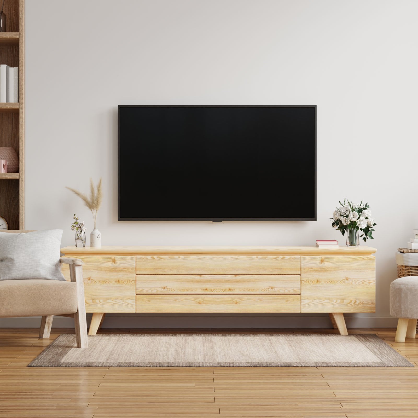 Tooq Soporte Fijo De Pared Para Tv De 37"-80" - Peso Max 45kg - Vesa 600x400mm