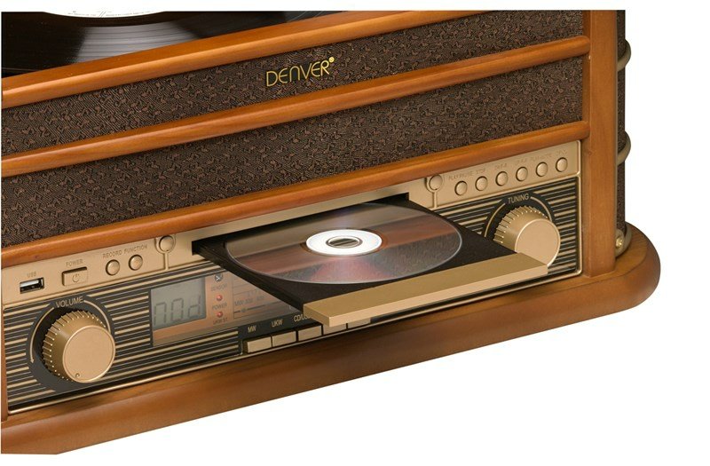 EAN 5706751030567 - Denver MCR-50 tocadisco Marrón imagen 6