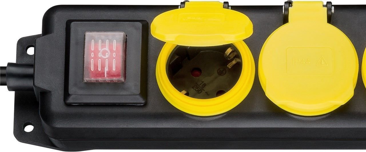 Goobay Regleta De Enchufes De 5 Tomas Para Exterior 45194