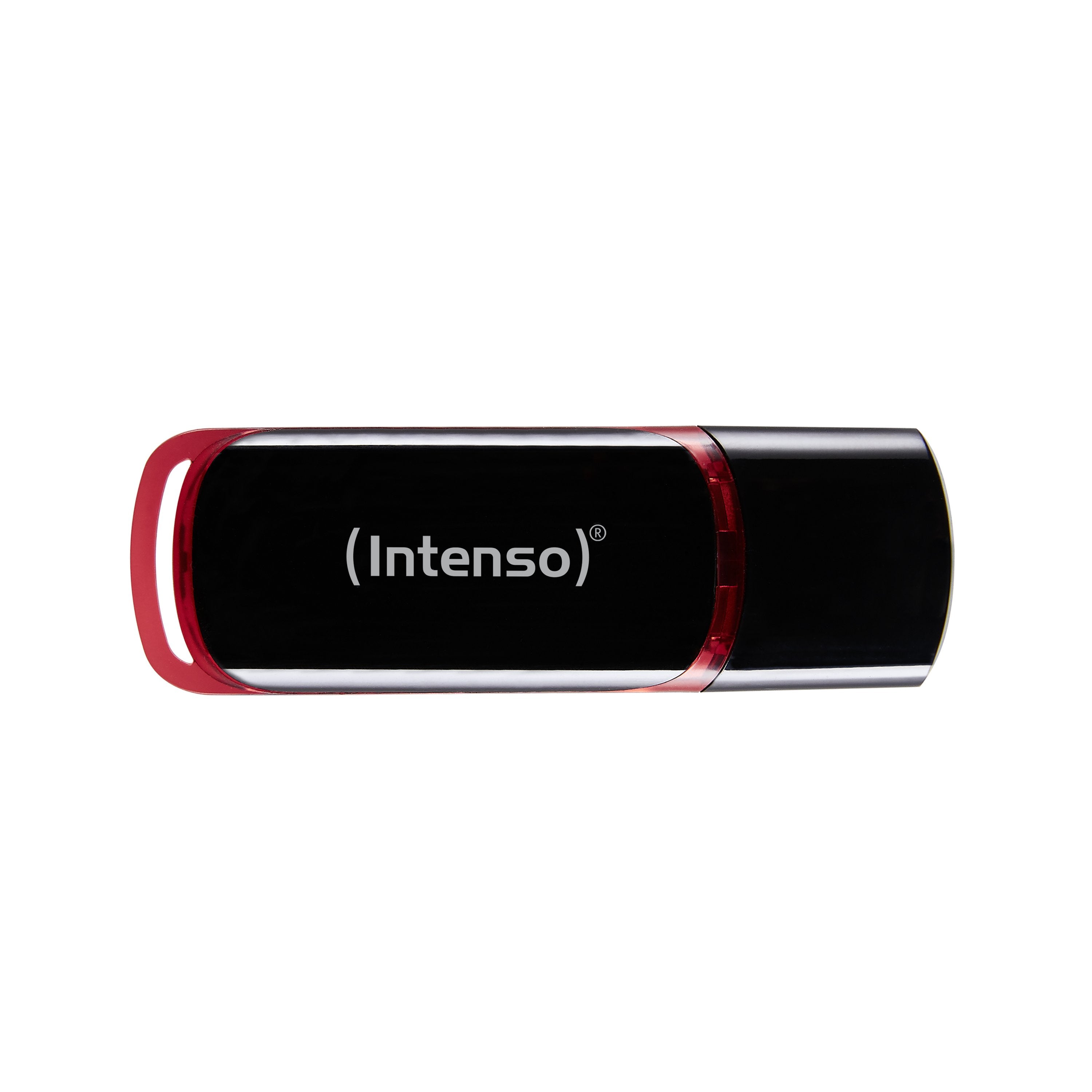 EAN 4034303020232 - Intenso 16GB USB2.0 unidad flash USB USB tipo A 2.0 Negro, Rojo imagen 1