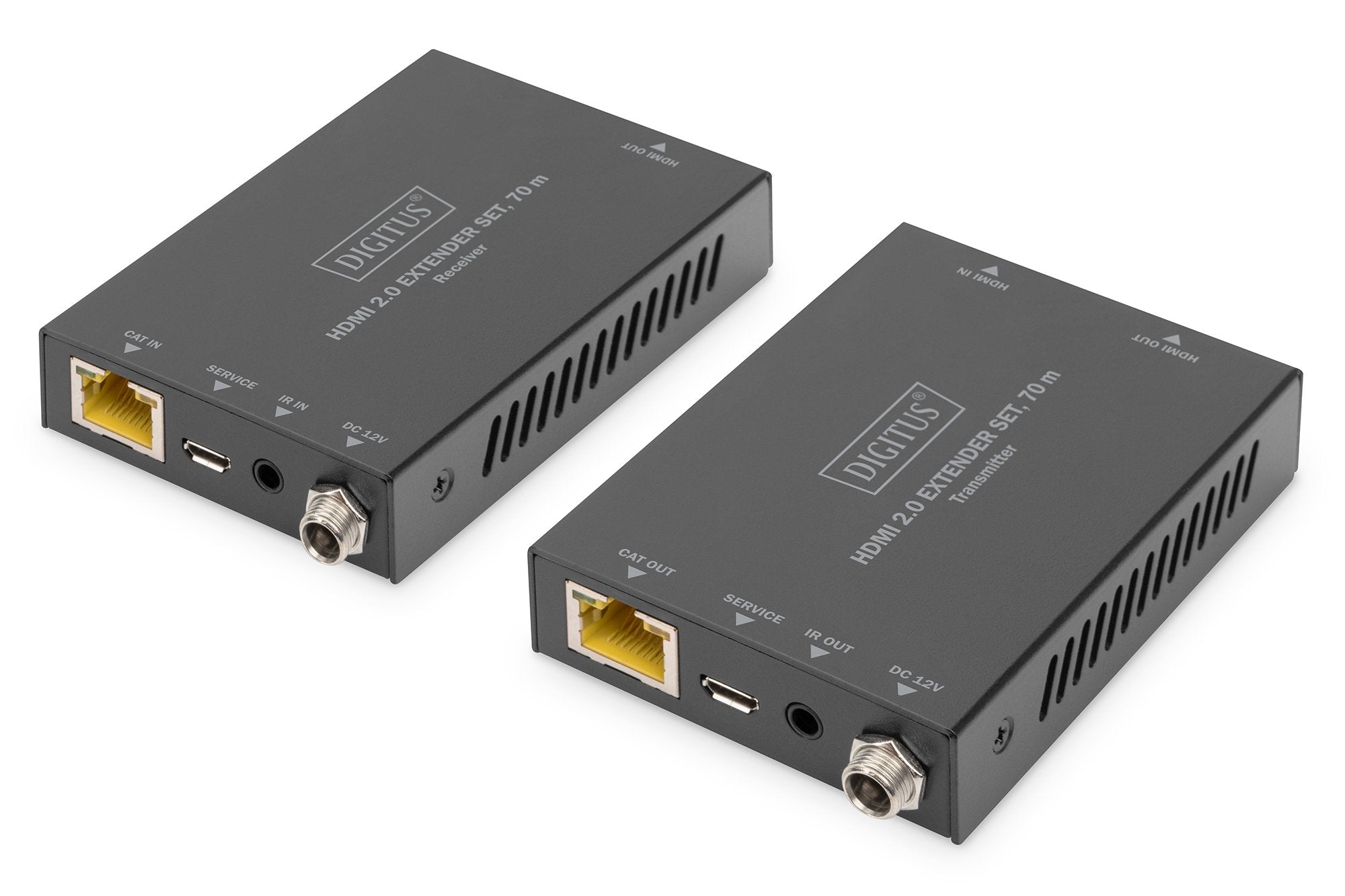 EAN 4016032478928 - Digitus DS-55506 extensor audio/video Transmisor y receptor de señales AV Negro imagen 1
