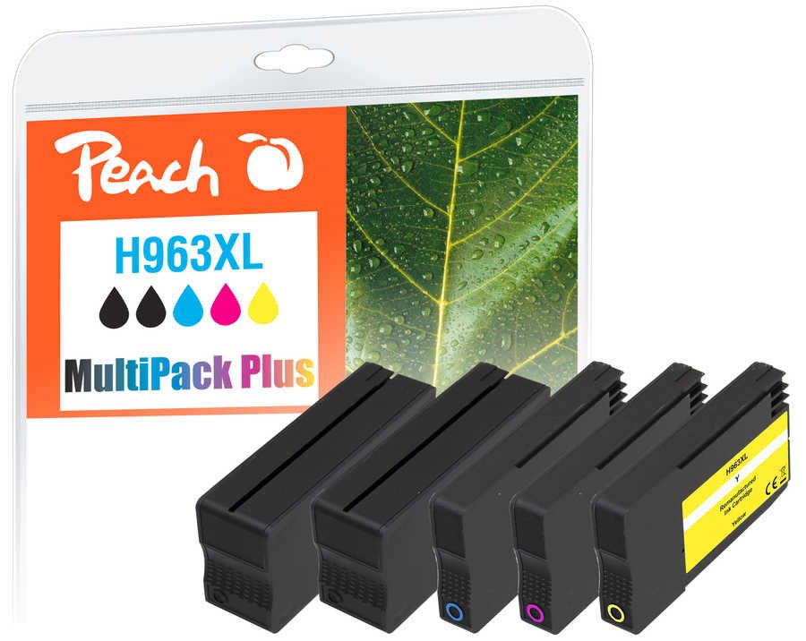 EAN 7640460547306 - Peach PI300-1006 cartucho de tinta 5 pieza(s) Compatible Alto rendimiento (XL) Negro, Cian, Magenta, Amar imagen 1
