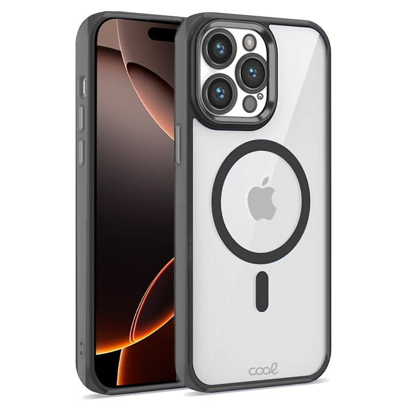 EAN 8434847075549 - COOL Accesorios COOL funda para teléfono móvil 17,5 cm (6.9") Negro, Transparente imagen 1