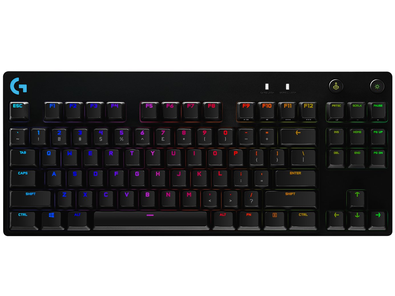 EAN 5099206086418 - Logitech G 920-009391 teclado Juego USB Nórdico Negro imagen 1