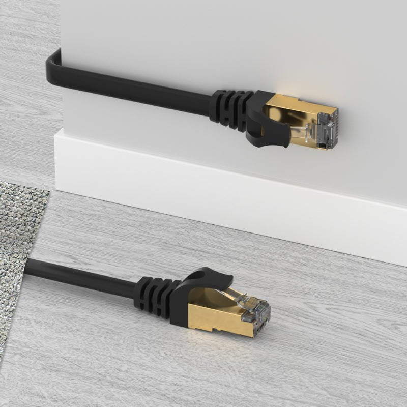 Unitek C1897bk-2m Ethernet Cable Flat Cat 7 Utp Ethernet 2m