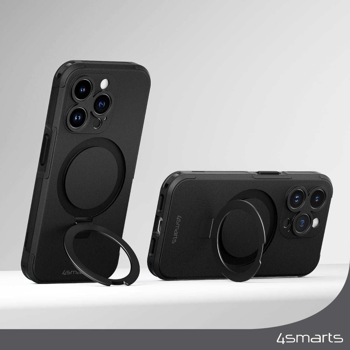 4smarts Defend Funda Magic Stand Para Apple Iphone 15 Plus Magsafe-Kompatibel