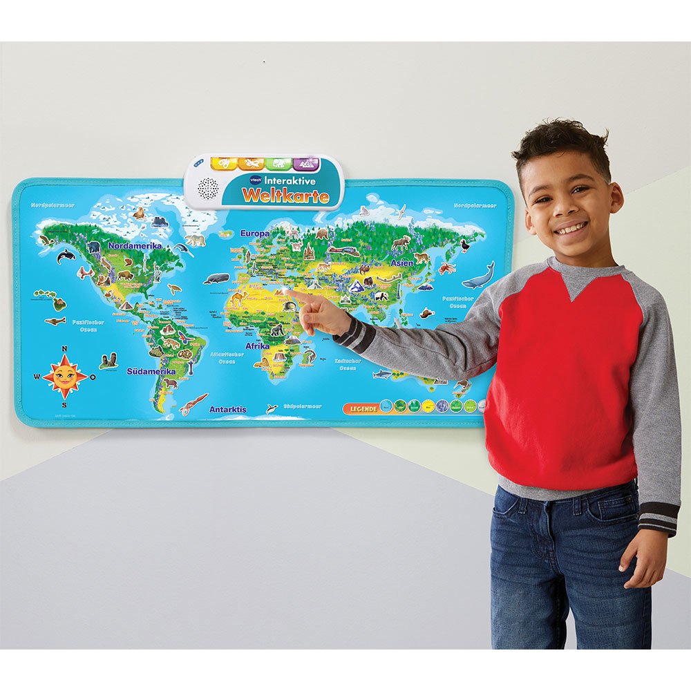 Vtech Interactive World Map, Learning Fun 80-615704