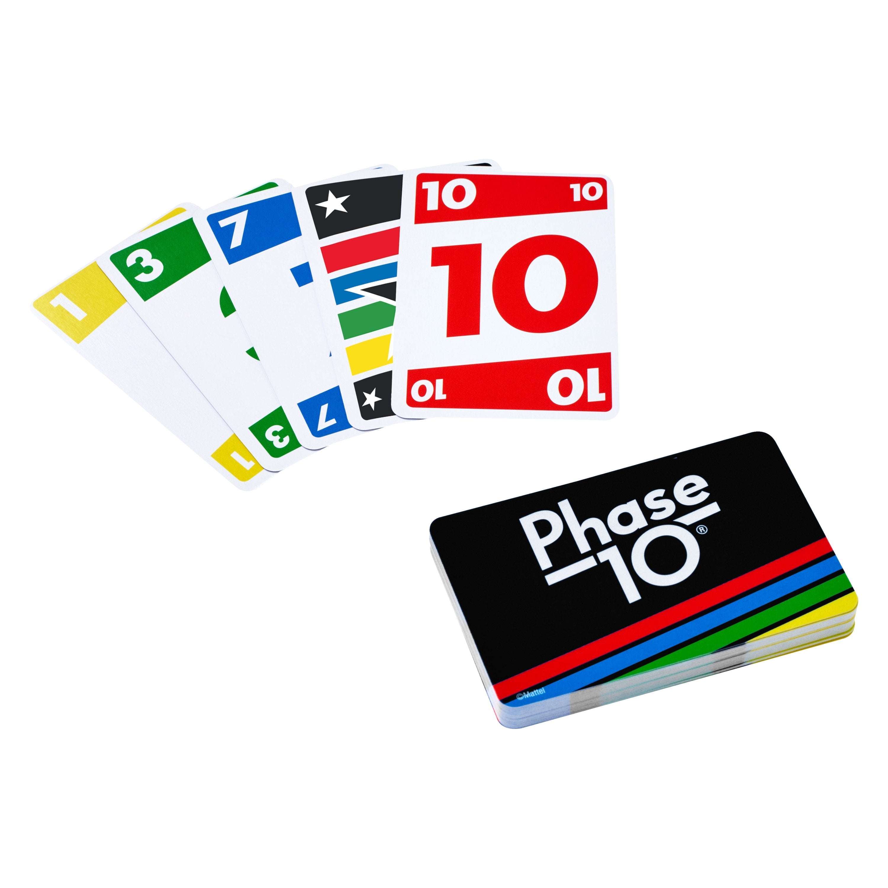 Juego De Cartas Mattel Phase 10