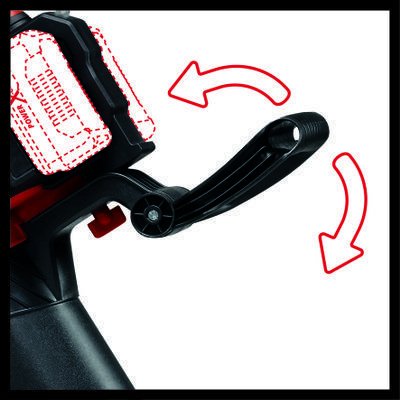 Einhell Aspirador Soplador De Hojas Inalámbrico Ge-Cl 36/230 Li E-Solo, 36volt (2x18v) 3433630