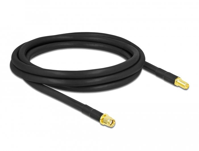 EAN 4043619904648 - DeLOCK 90464 cable coaxial LMR300 Negro imagen 1