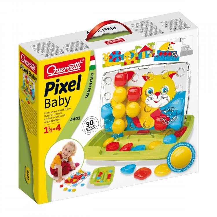 EAN 8007905044018 - Quercetti Pixel Baby juguete de habilidad motora imagen 1