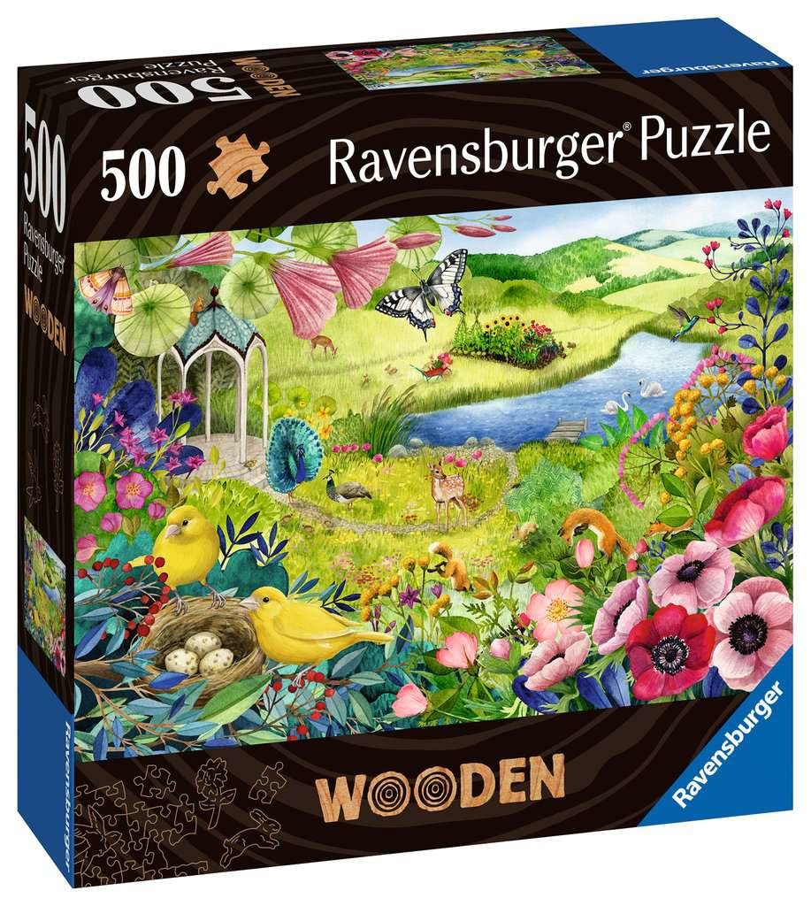 Ravensburger Wooden Puzzle Jardín Salvaje 17513