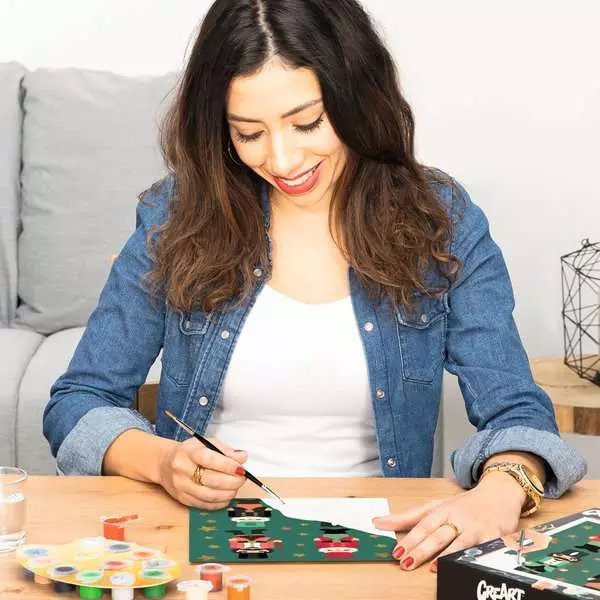 Ravensburger Creart - Navideña Nutcracker Delight, Pintura 23893