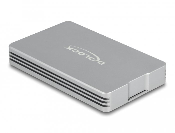 EAN 4043619420186 - DeLOCK 42018 caja para disco duro externo Caja externa para unidad de estado sólido (SSD) Plata imagen 1