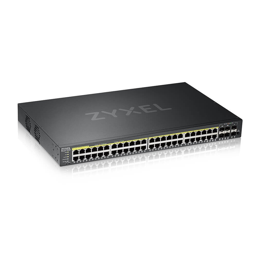 EAN 4718937607563 - Zyxel GS2220-50HP-EU0101F switch Gestionado L2 Gigabit Ethernet (10/100/1000) Energía sobre Ethernet (PoE imagen 1