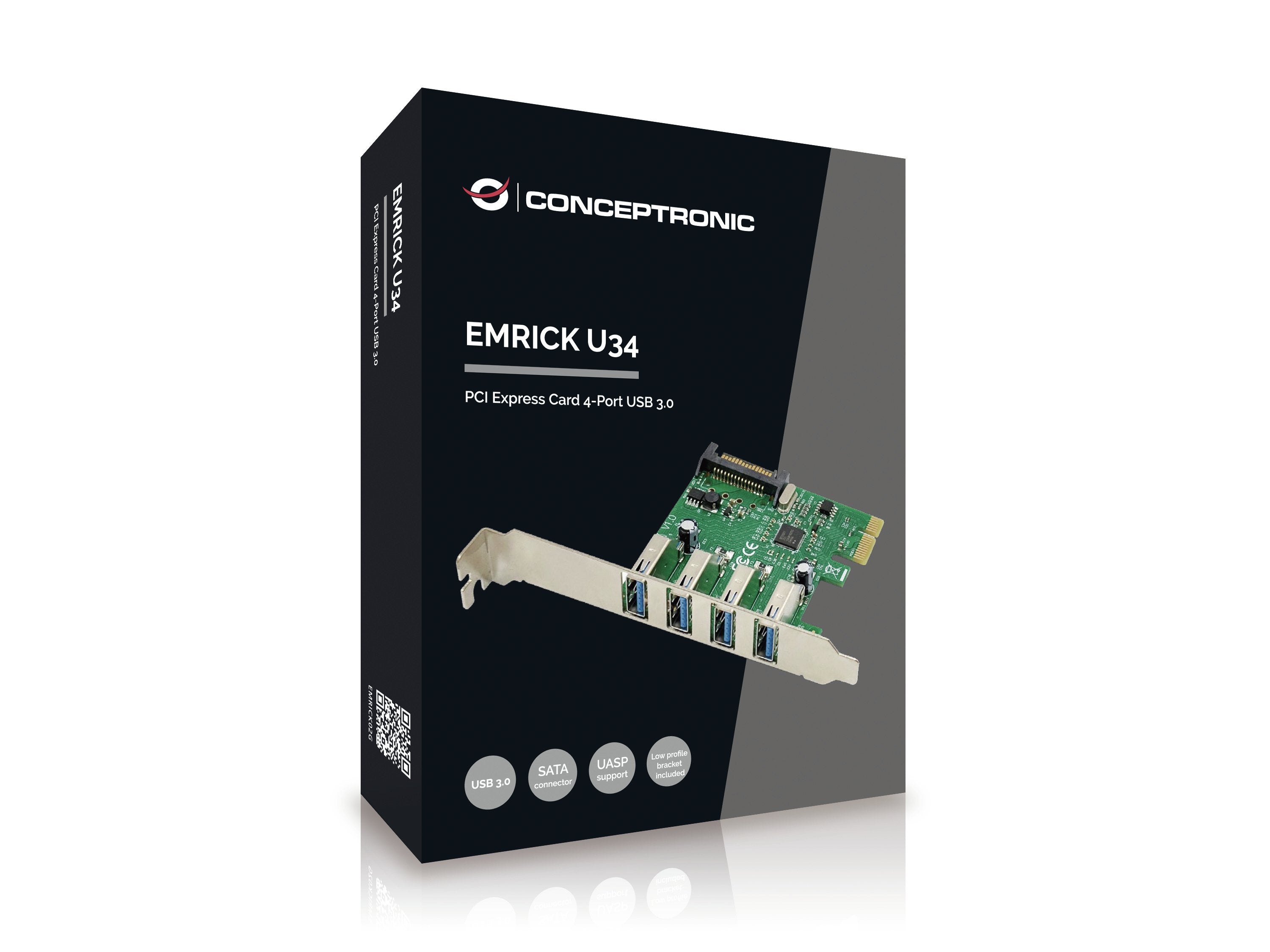EAN 4015867221969 - Conceptronic EMRICK02G tarjeta y adaptador de interfaz Interno USB 3.2 Gen 1 (3.1 Gen 1) imagen 1