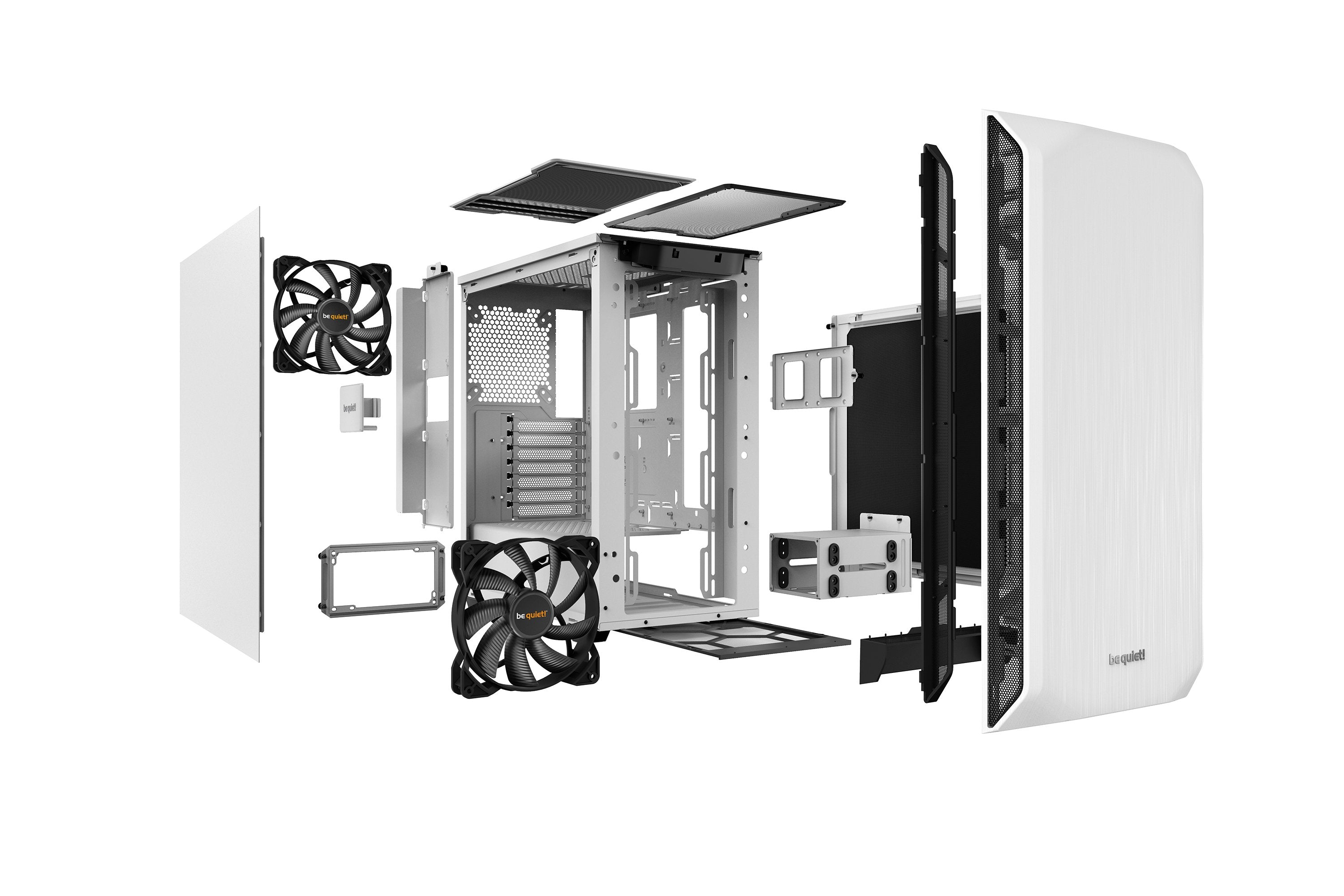 EAN 4260052187838 - be quiet! BG035 carcasa de ordenador Midi Tower Blanco imagen 4