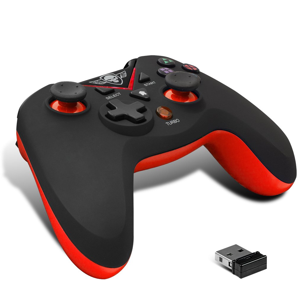 Spirit Of Gamer Gamepad Xgp Player Wireless 12 Botones Vibracion Compatible Pc/Ps3 Inalambrico 2.4 Ghz BateraA 600mah