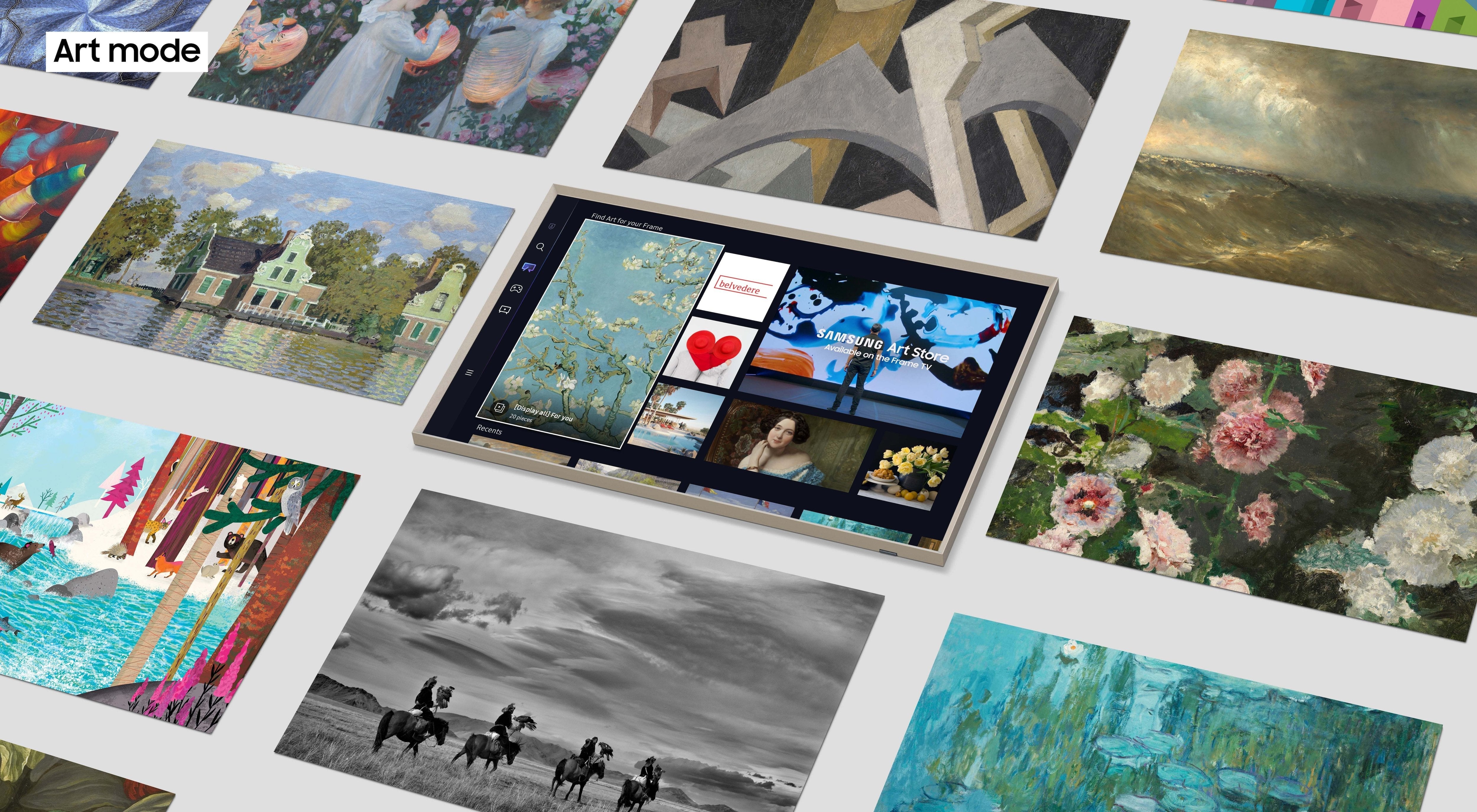 EAN 8806094949926 - Samsung QE32LS03CBU 81,3 cm (32") Full HD Smart TV Wifi Negro imagen 3