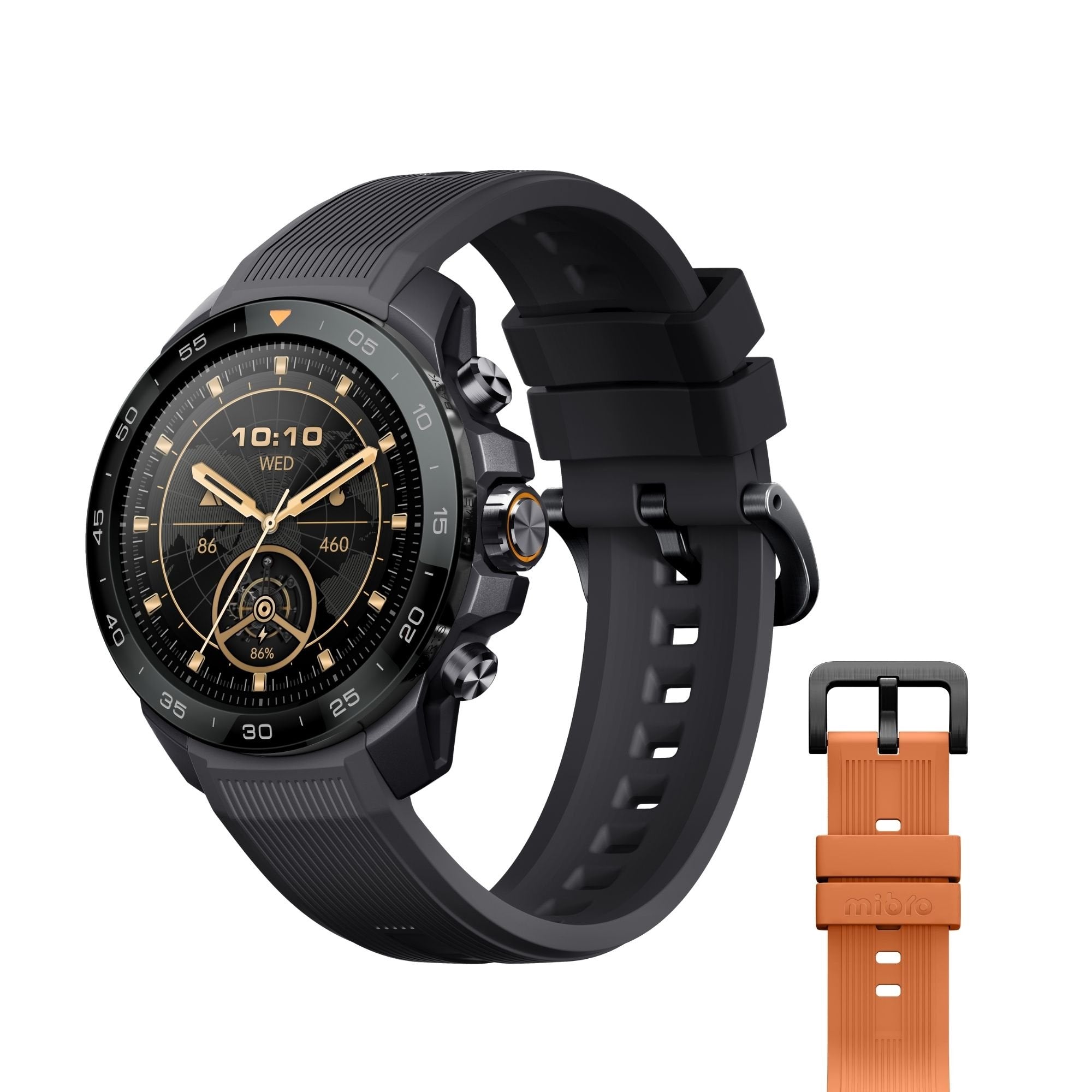 Smartwatch Mibro Gs Explorer S Smartwatch - 1,32" Amoled · 10atm · Bt. 5.3 · Bat. 460mah · Gps · Negro · Correa Extra