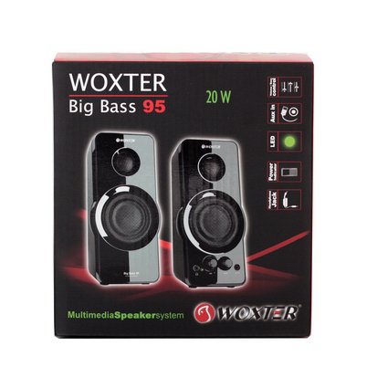 Altavoces Woxter Big Bass 95 20w 2.0