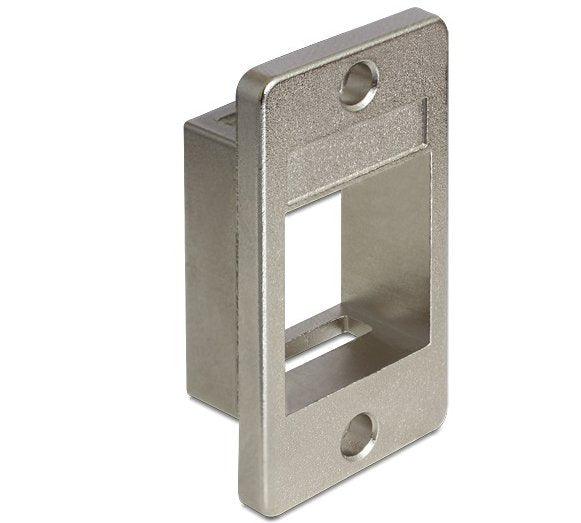 Delock Keystone Halterung 1 Port Para Geräteeinbau 4 Piezas