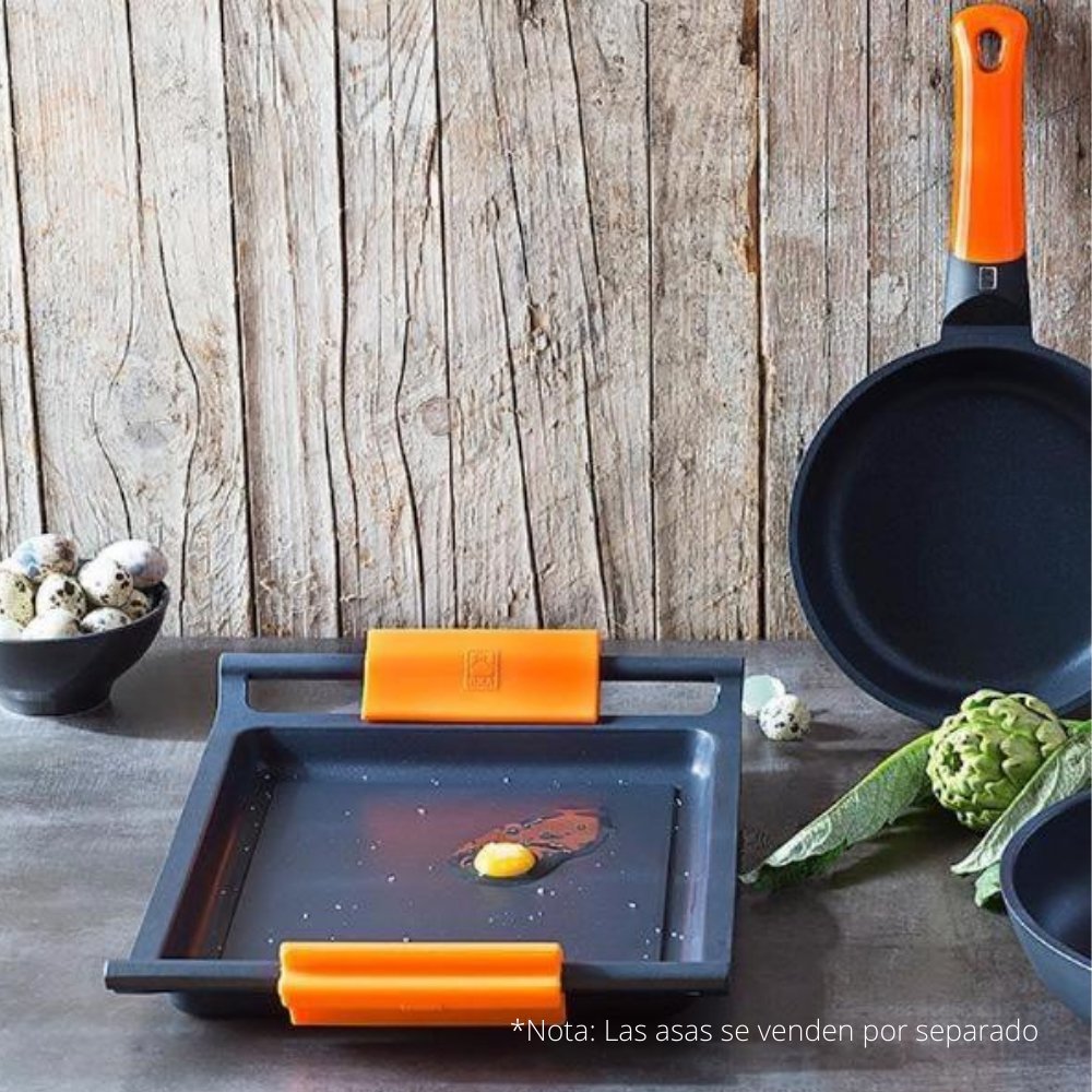 Parrilla Bra Efficient A271535 36,5*27cm Teflón Apta Para Inducción