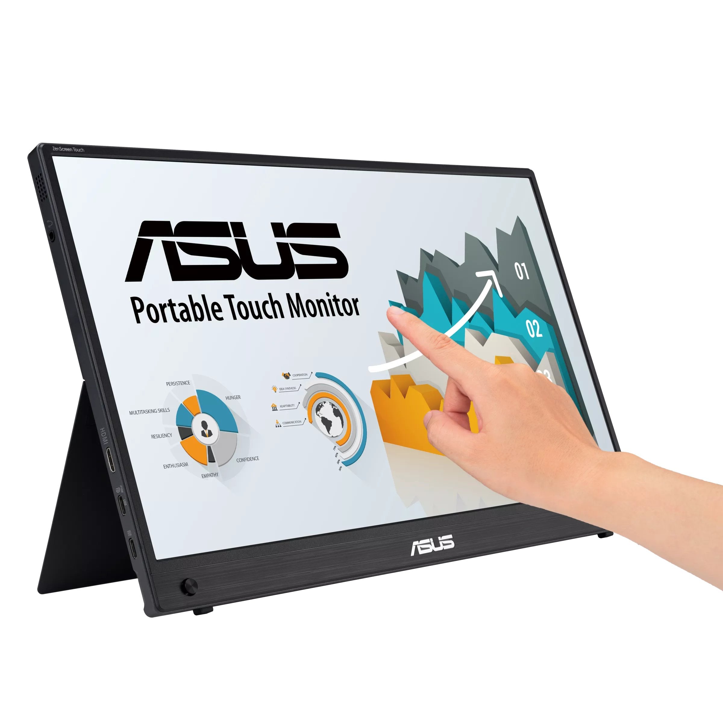 EAN 4711387372975 - ASUS ZenScreen MB16AMTR pantalla para PC 39,6 cm (15.6") 1920 x 1080 Pixeles Full HD LCD Pantalla táctil imagen 2