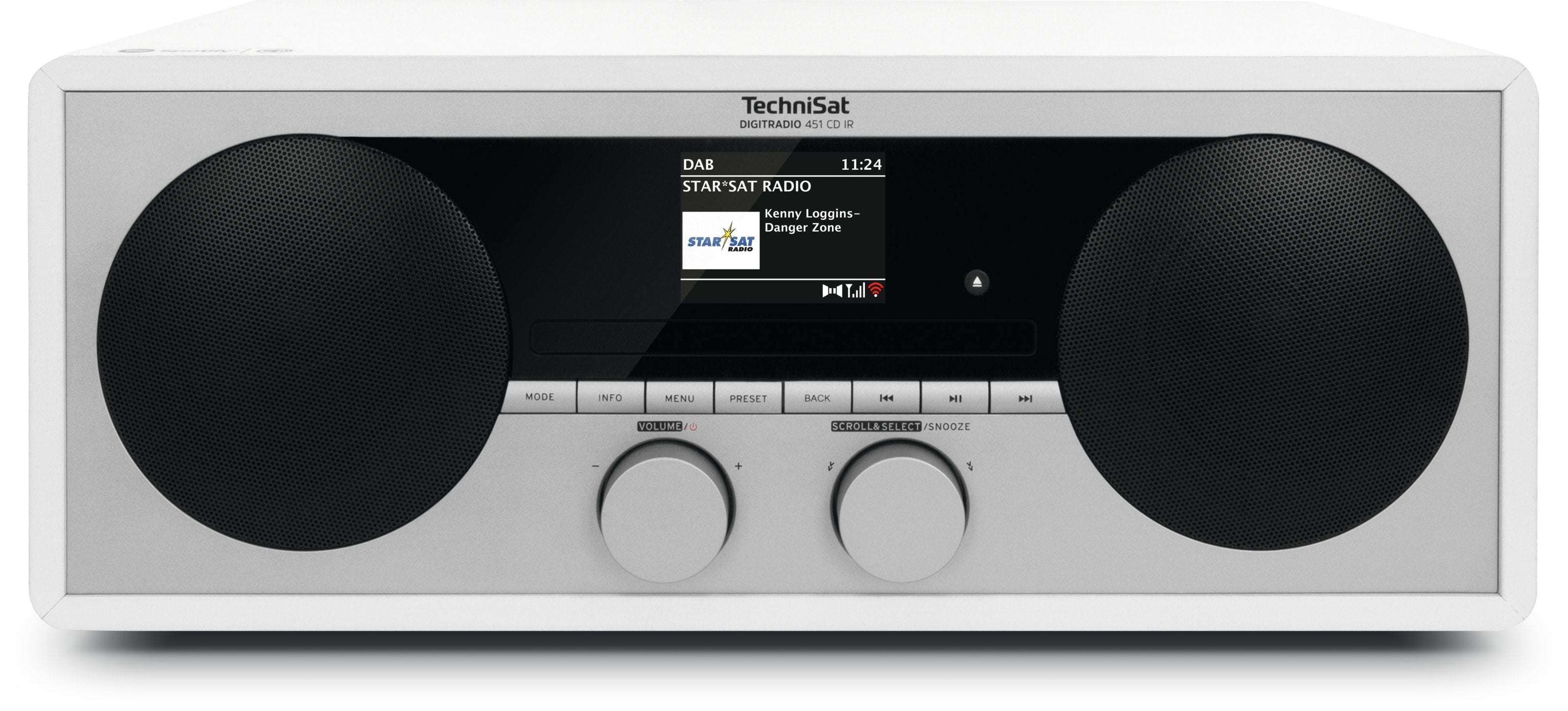 Technisat Digitradio 451 Cd Ir White