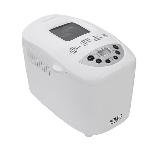 Adler Ad 6019 Panificadora Blanco 1250 G 1100w 12 Programas Color Blanco)