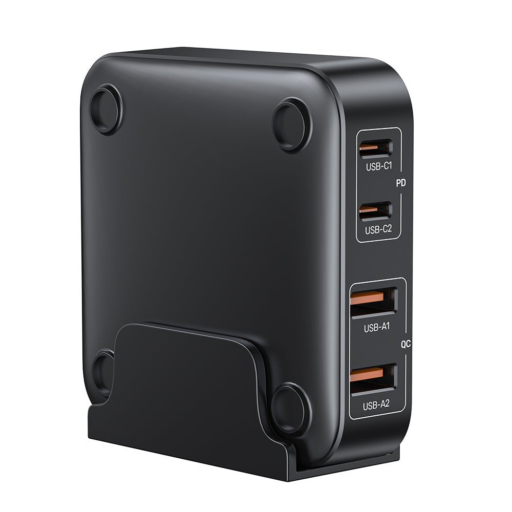 Unitek Ladowarka Biurkowa Gan 70w 2xusb-A 2xusb-C