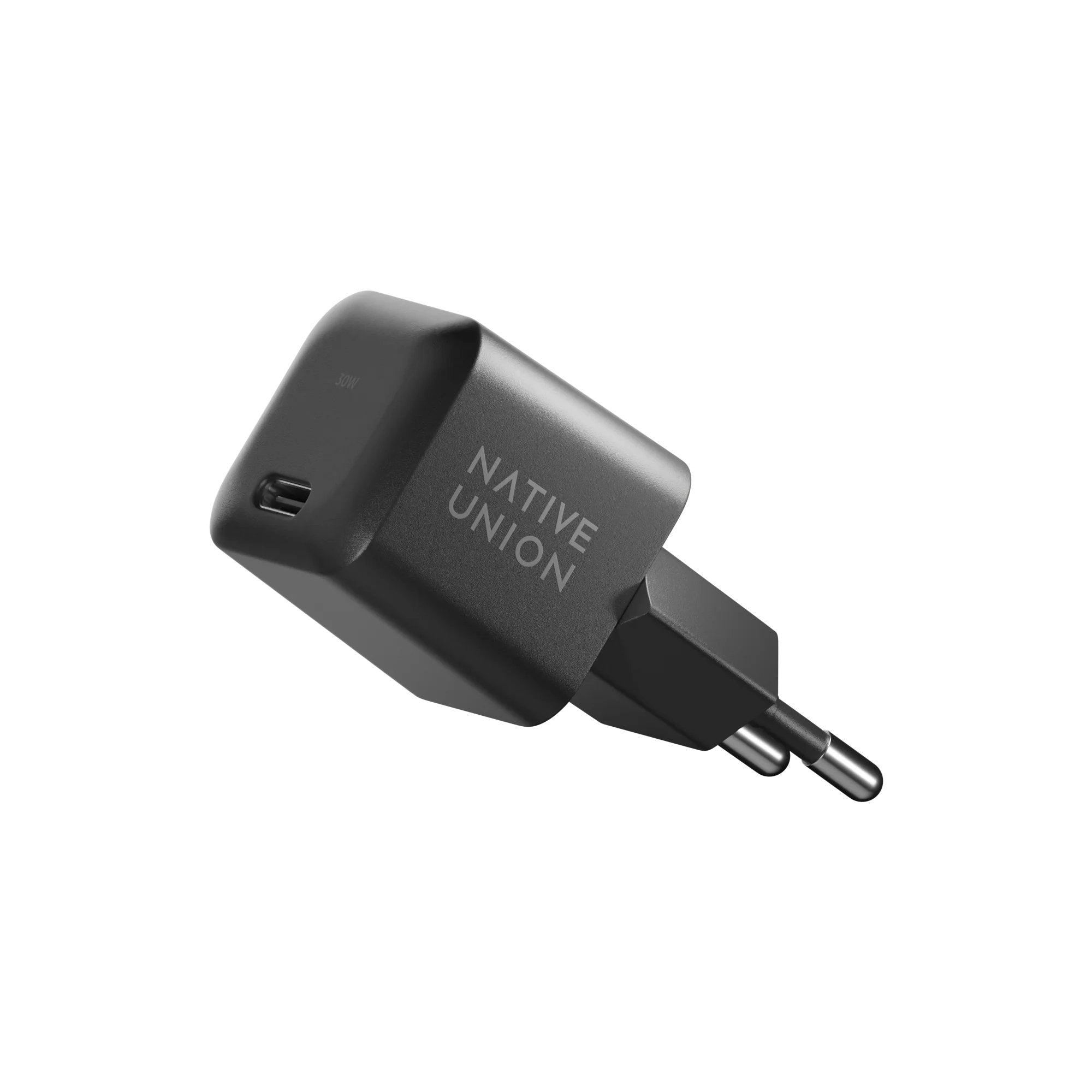 Native Union 30w Usb-C Fast Gan Pd Wall Charger Black