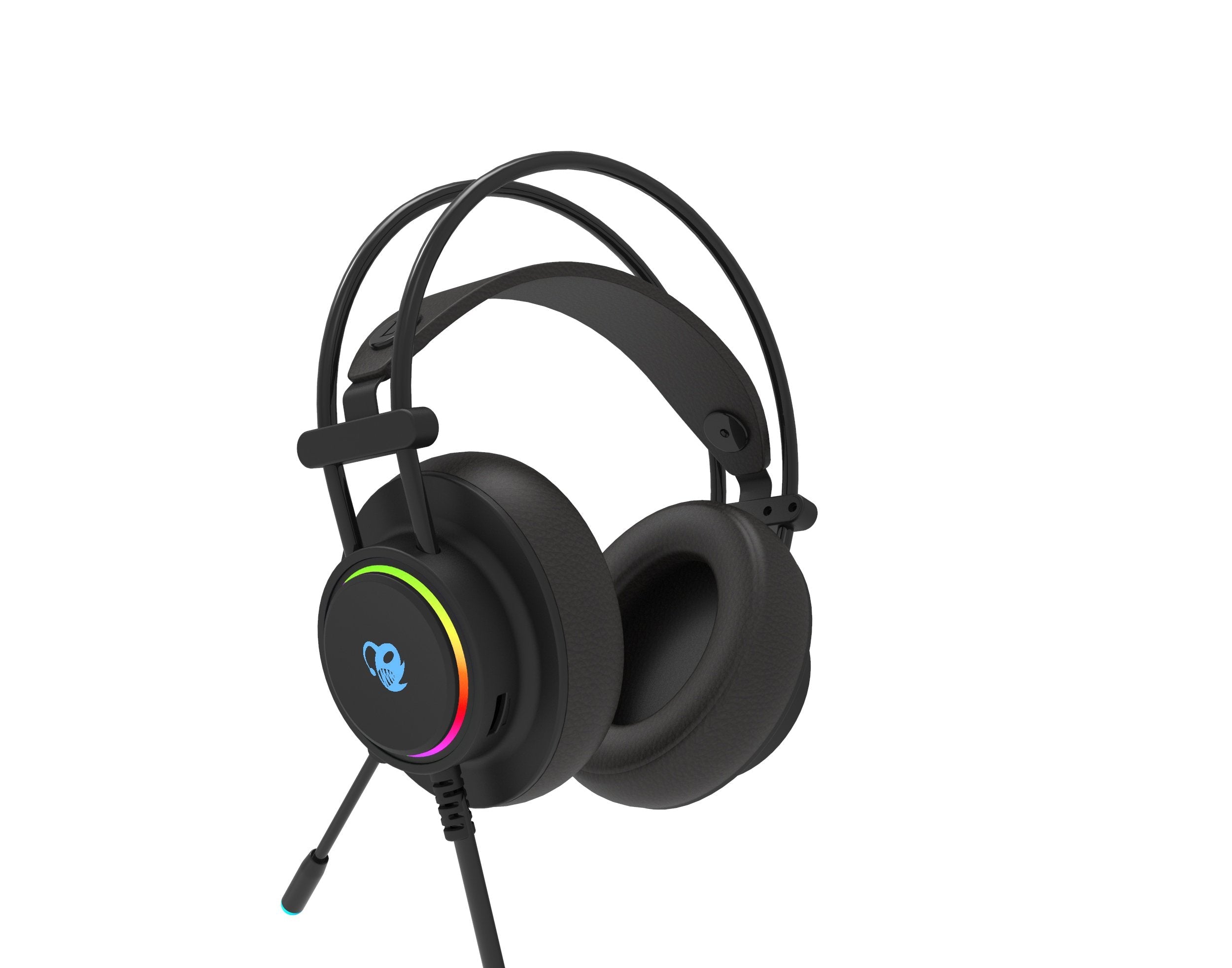 Coolbox Auriculares Deepgaming Deeplighting Led Jack3.5mm/ Auriculares Con Microfono/ Led