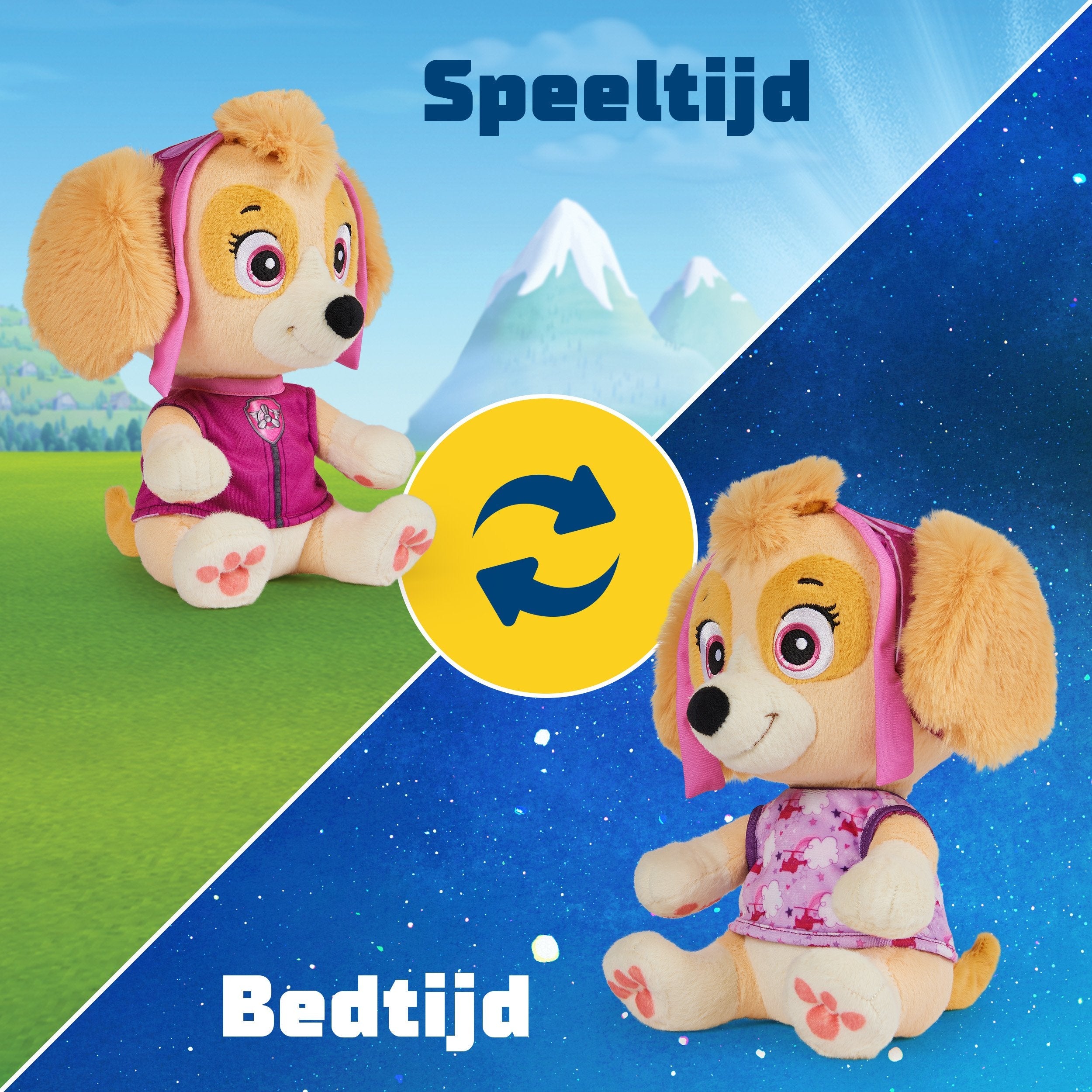 Maskotka Psi Patrol Przytulanka Do Snu Skye